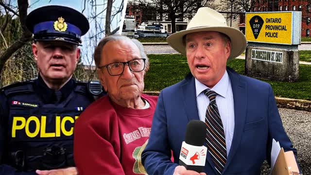 The OPP came for a 102-year-old man