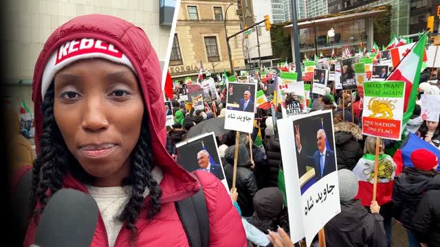 Over 10,000 rally in Vancouver against Iran�s Islamic regime