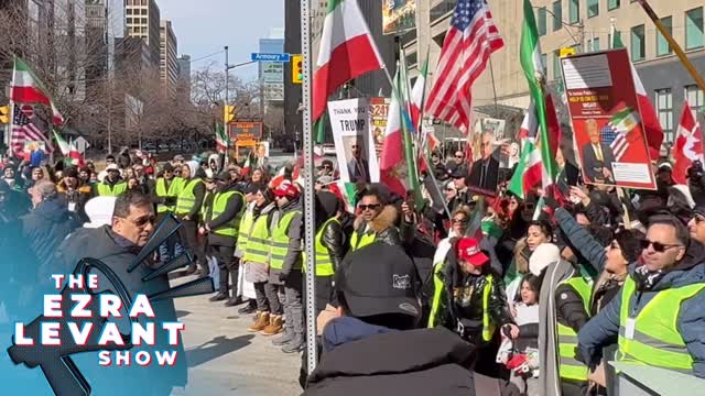 Iranians rally for freedom as Ayatollah toppled in US-Israeli strike | THE EZRA LEVANT SHOW