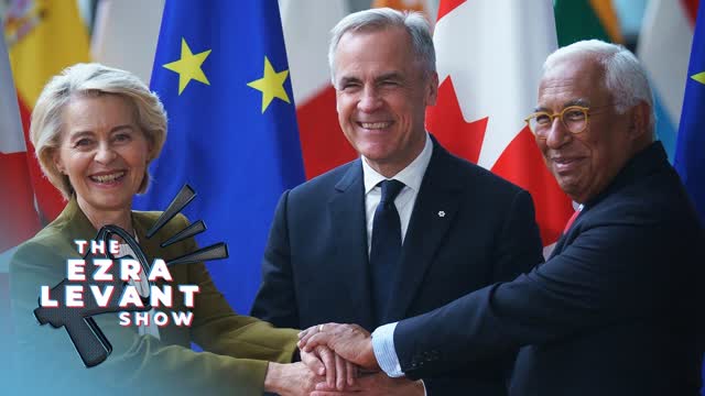 Would Canadians really join the EU just to spite Trump? | THE EZRA LEVANT SHOW