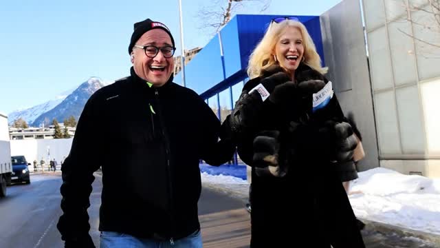 Kellyanne Conway gives unfiltered take as Trump takes the centre stage at Davos