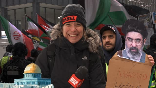 CLASH at the Al-Quds Terrorist Celebration in Montreal