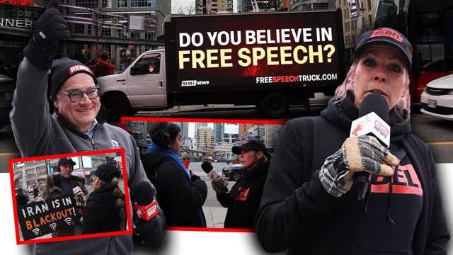 WATCH: Tamara Lich�s first day at work with Rebel News on the streets of Toronto!