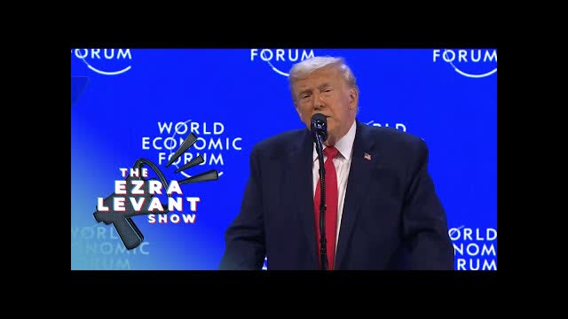 In Davos politicians face questions they dodge in Canada | THE EZRA LEVANT SHOW