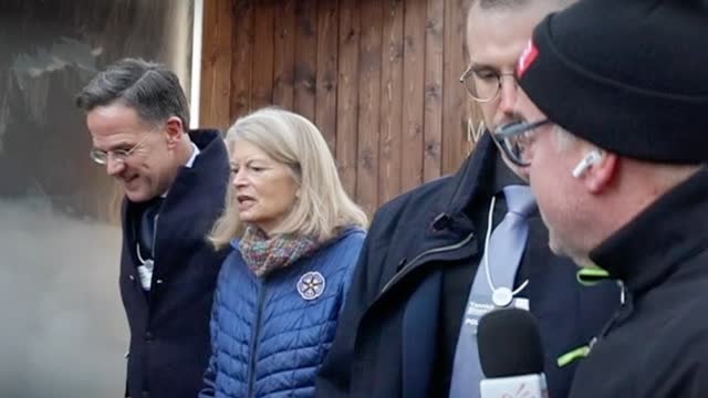 NATO secretary general attempts to avoid scrutiny in Davos