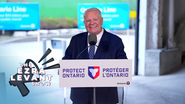 Doug Ford�s $29-million taxpayer funded gravy plane | THE EZRA LEVANT SHOW