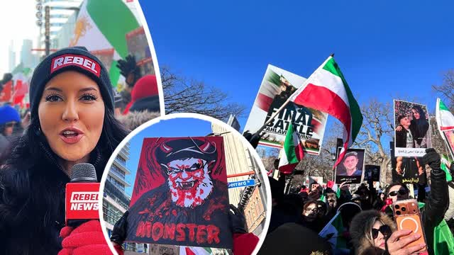 Up to 200,000 march for Iran in Toronto�police report zero incidents