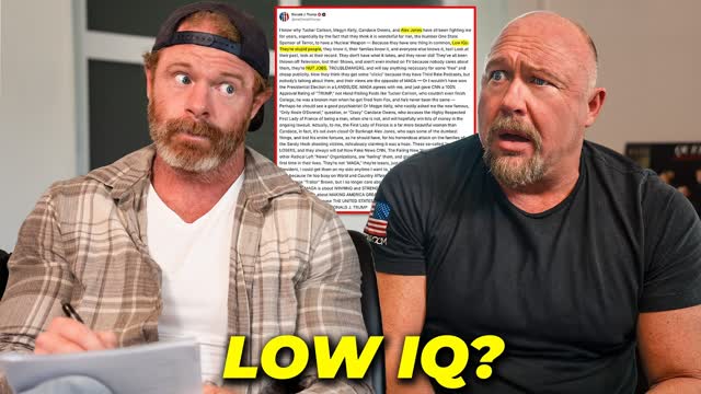 "Low IQ Alex Jones!" - Was Trump Right?