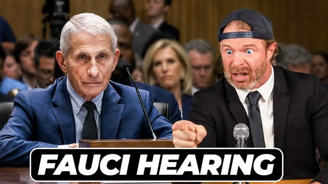 The Fauci Hearing...