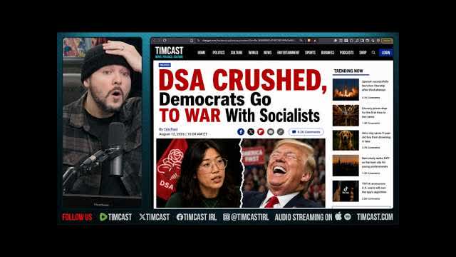DSA CRUSHED, Polls INSANELY WRONG, Trump Gets GOOD NEWS But Democrats STRONG In Midterms