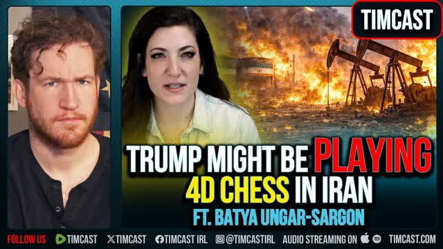 Trump Might Be Playing 4D CHESS In Iran ft. Batya Ungar-Sargon