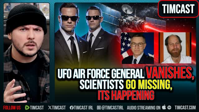 UFO Scientists, Air Force General MISSING, Scientists Killed, Something DARK Has Begun