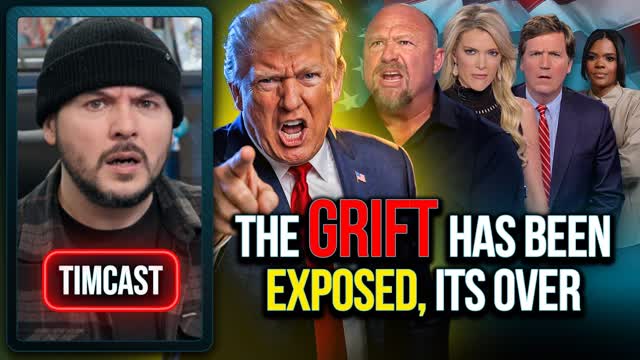 MAGA CIVIL WAR In Full Swing, Trump, Candace Owens, Tucker Carlson, Alex Jones And THE TRUTH