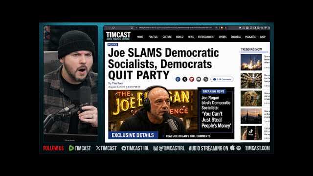 Joe Rogan SAYS NO To Socialists, Democrats QUIT Party BEG People To VOTE REPUBLICAN