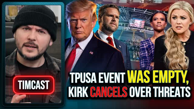 TPUSA ROASTED For Empty Event, Media Says THIS IS IT MAGA IS OVER