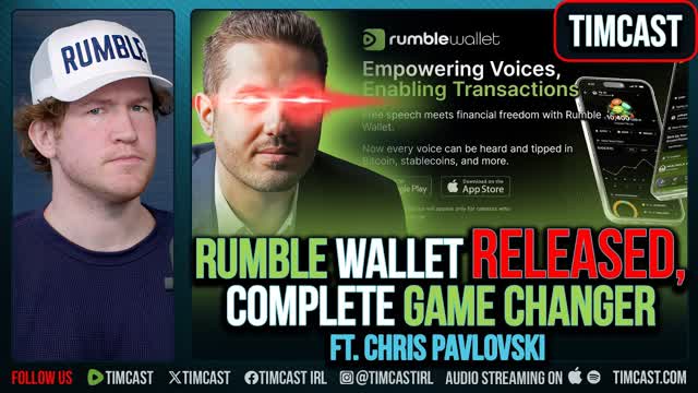 Rumble Wallet RELEASED, Complete GAME CHANGER ft. Chris Pavlovski