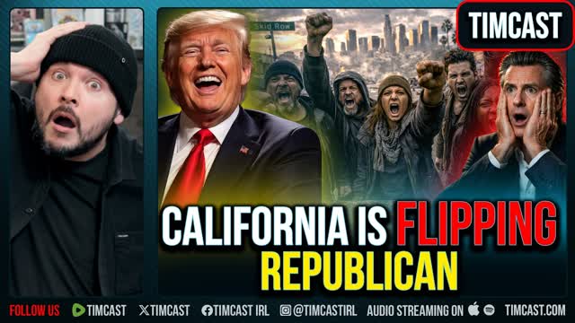 DEMOCRATS LOSE, CALIFORNIA IS GOING REPUBLICAN