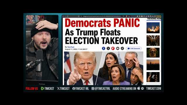Democrats PANIC As Trump Floats Election TAKE OVER, Declaring National Emergency