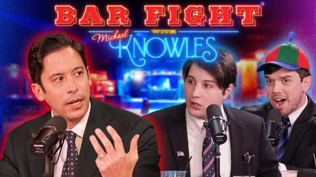 2 Liberals vs. 1 Conservative: BAR FIGHT | Michael Knowles, Oliver Niehaus, The Soy Pill