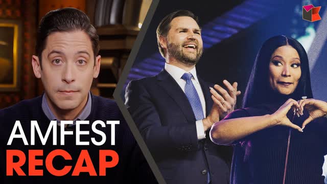 JD Vance And Nicki Minaj COOK At AmFest