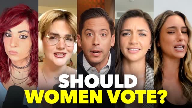 "You're Crazy!" Should Women Vote? HEATED Debate With Michael Knowles