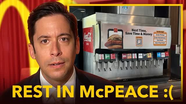 LOW-TRUST SOCIETY: McDonald's To Eliminate Self-Serve Soda Fountains