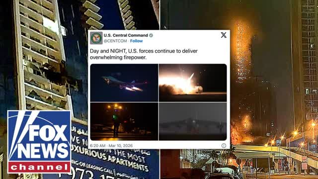 US delivers 'overwhelming firepower' during Operation Epic Fury, CENTCOM says