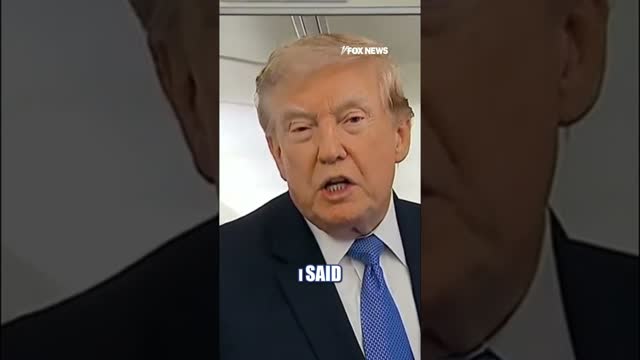 JUST IN: Trump would 'rather make a deal' with Iran, says I'm not looking to kill people' #shorts