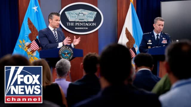 The Pentagon updates on military operations in Iran