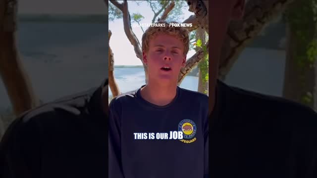 WATCH: Teen lifeguard speaks out after VIRAL ocean rescue #foxnews #news #shorts #ocean #rescue