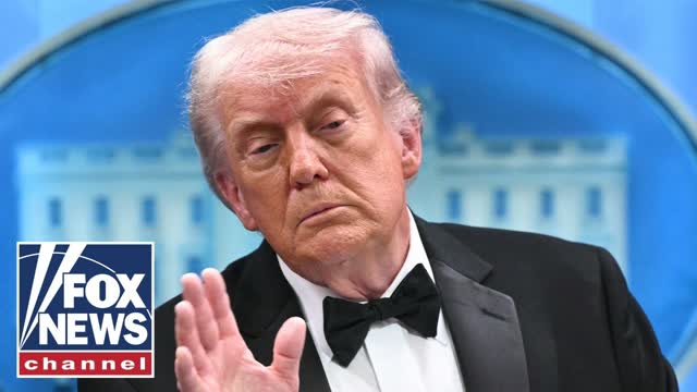 WATCH: President Trump speaks after emergency evacuation at WH Correspondents' Dinner
