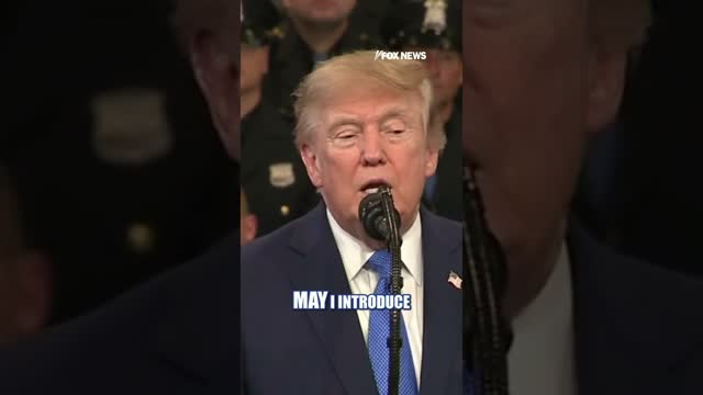 Trump acknowledges family of child killed by stray bullet during speech #shorts #foxnews #usa