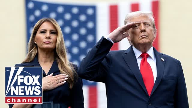 Trump, first lady honor military families ahead of Mother's Day