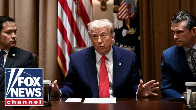 Trump leads critical Cabinet meeting on oil, energy amid Iran conflict