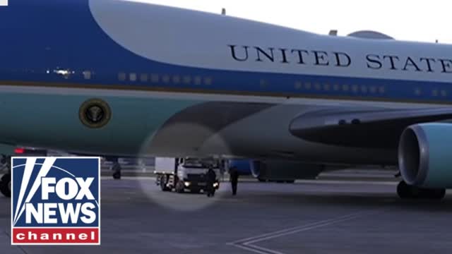 New details about President Trump's plane swap due to 'THREAT'