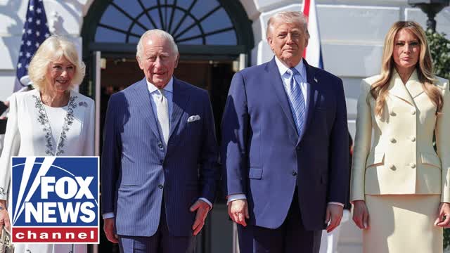 Trump hosts King Charles, Queen Camilla for formal farewell