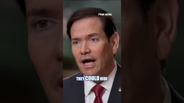 Rubio reveals why Iran is 'EAGER' to make a deal #shorts #us #news #foxnews #Iran