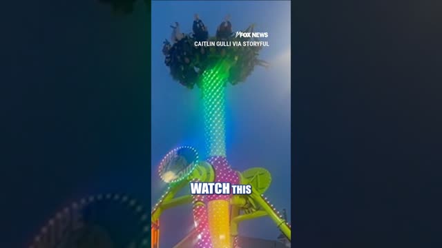 Teens recall getting STUCK on NJ amusement park ride  #foxnews #news #shorts #politics