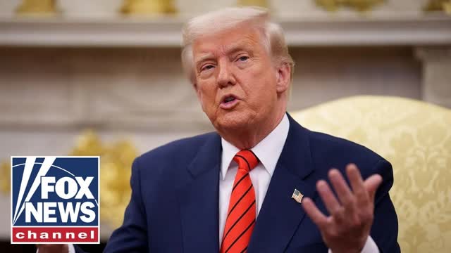 President Donald Trump participates in a 'Saving College Sports Roundtable'