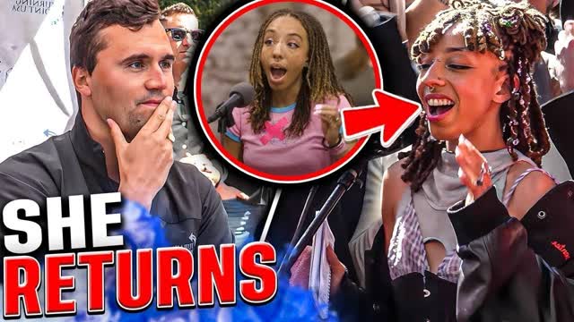FLASHBACK: Charlie Kirk Wrecks BLM Icon? "Hair Soup  Girl From Jubilee ?