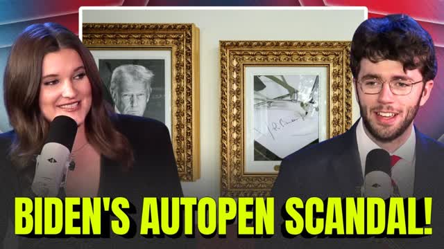 White House Reporter REVEALS the True Story Behind Trump's "Biden-Autopen Portrait"