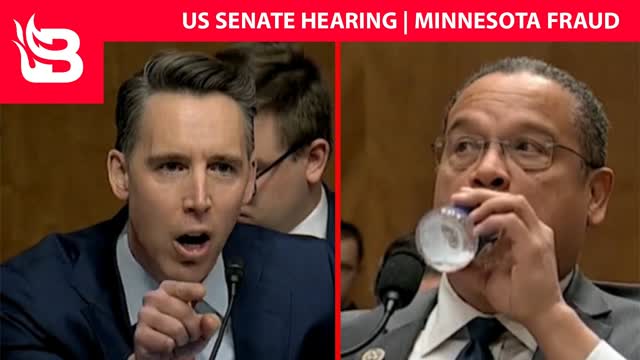 Josh Hawley BODYSLAMS Smug Keith Ellison over Minnesota Fraud at Senate Hearing