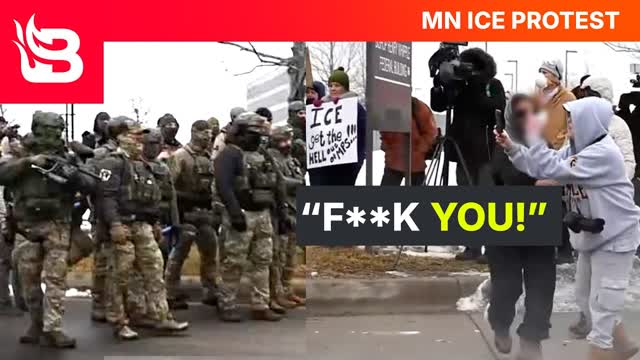 RAW FOOTAGE: Minnesota Protests Turn HOSTILE as ICE Agents Face Off with Crazed Crowd