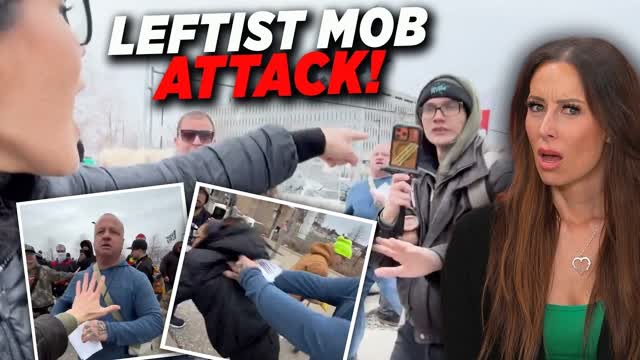 TPUSA Reporter ATTACKED by "Angry Purse-Wearing Man" at Minnesota Protest... Will He Go to Jail?!