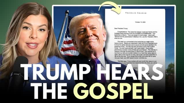 Trump shares INCREDIBLE Letter about Faith and Going to Heaven!