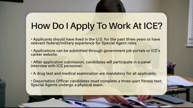 How Do I Apply To Work At ICE - Law Enforcement Insider