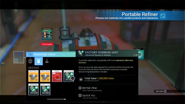 Detailed Short Video on the Small and Large Refiner duplication glitch