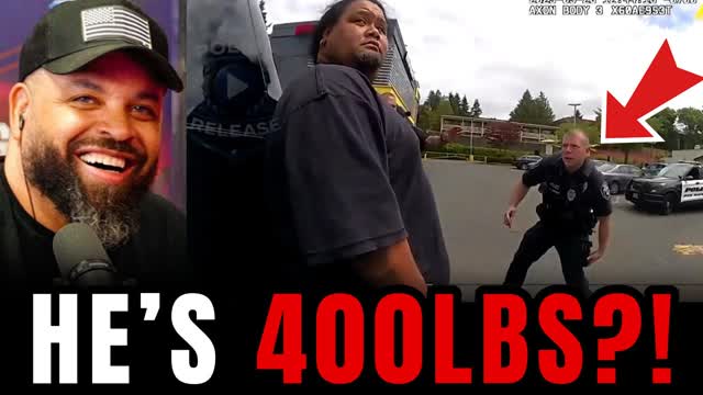 Cops Sneak Up on 400lb Hit-and-Run Driver� Big Mistake