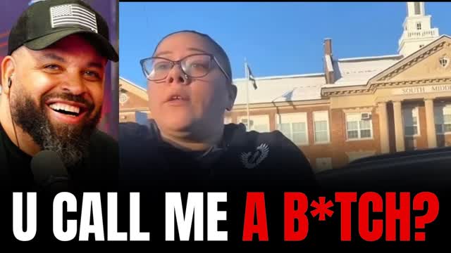 Man Calls Ghetto Woman Bit�h then Boyfriend Arrives?