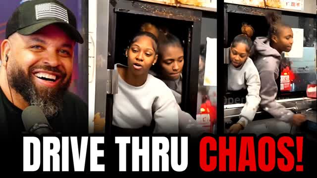 Drive-Thru Order Turns Into Full-Blown Food Fight